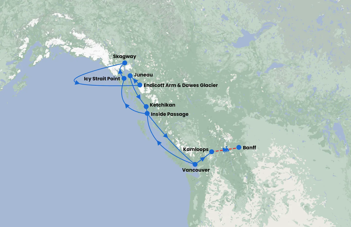 Onboard Celebrity Solstice Alaska Cruise & Rocky Mountaineer: Vancouver to Banff Journey